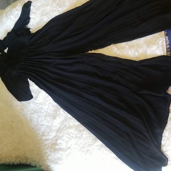 5 for $25 Jumpsuit Open Back Palazzo Bottom Wide Leg - Picture 2 of 10